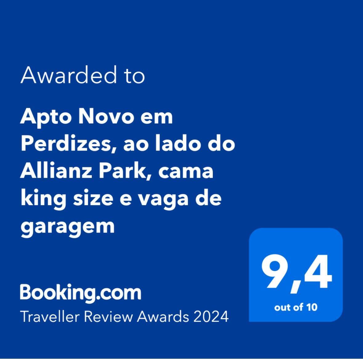 Apto Novo E Confortavel Em Perdizes, Ao Lado Do Allianz Park, Cama King Size São Paulo Eksteriør billede
